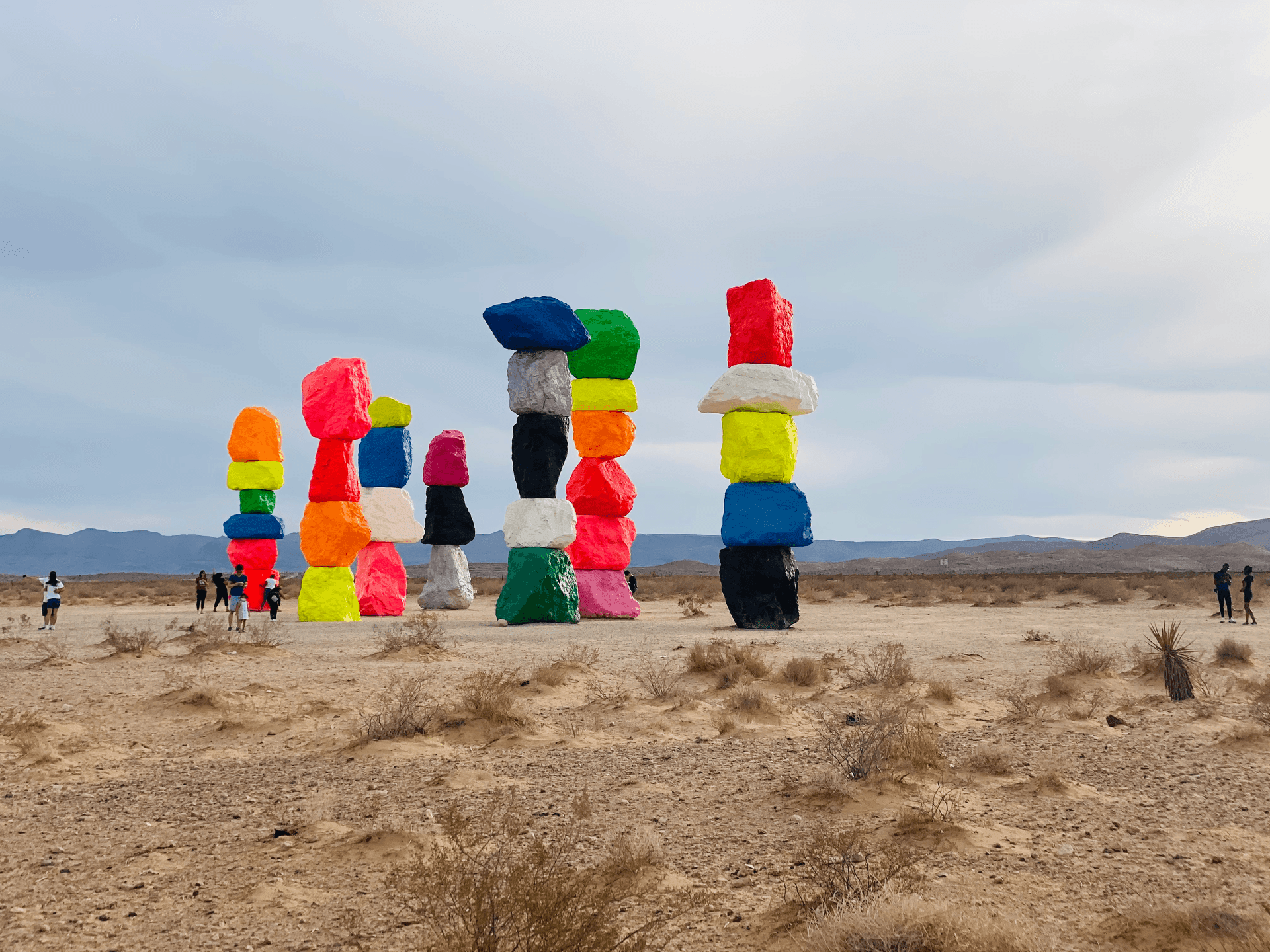 LGTBQ Seven Magic Mountains Tour with Las Vegas Tours & Rides